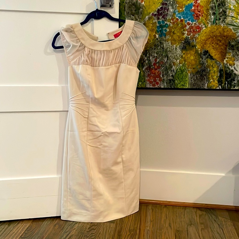 Catherine by Catherine Malandrino cream dress